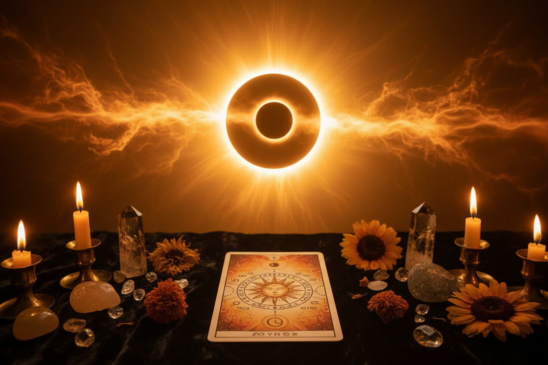 Solar Eclipse in Leo — August 12, 2026: A One-Card Tarot Reading for Every Sun Sign